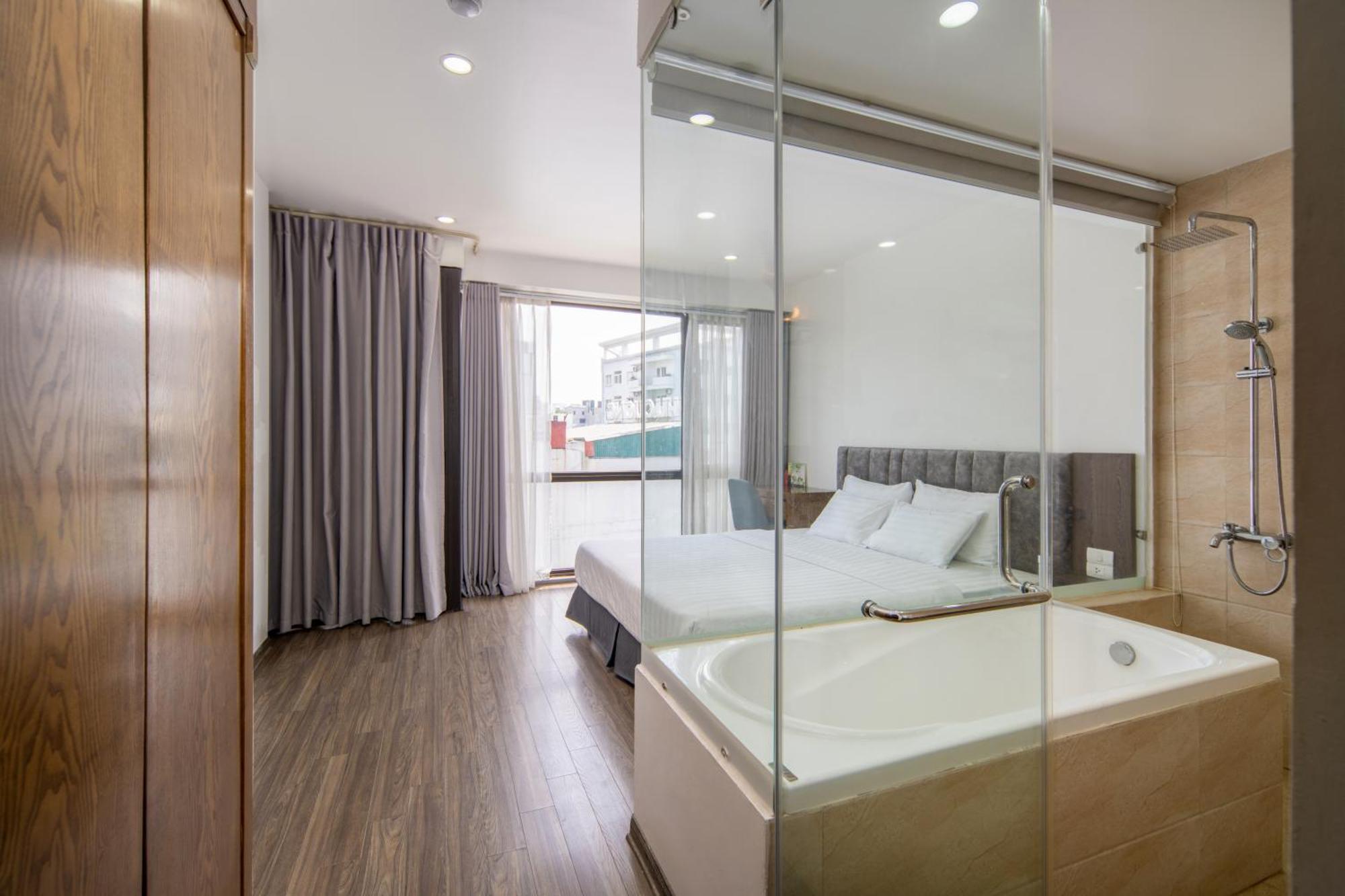 Granda Suites Hanoi Bagian luar foto