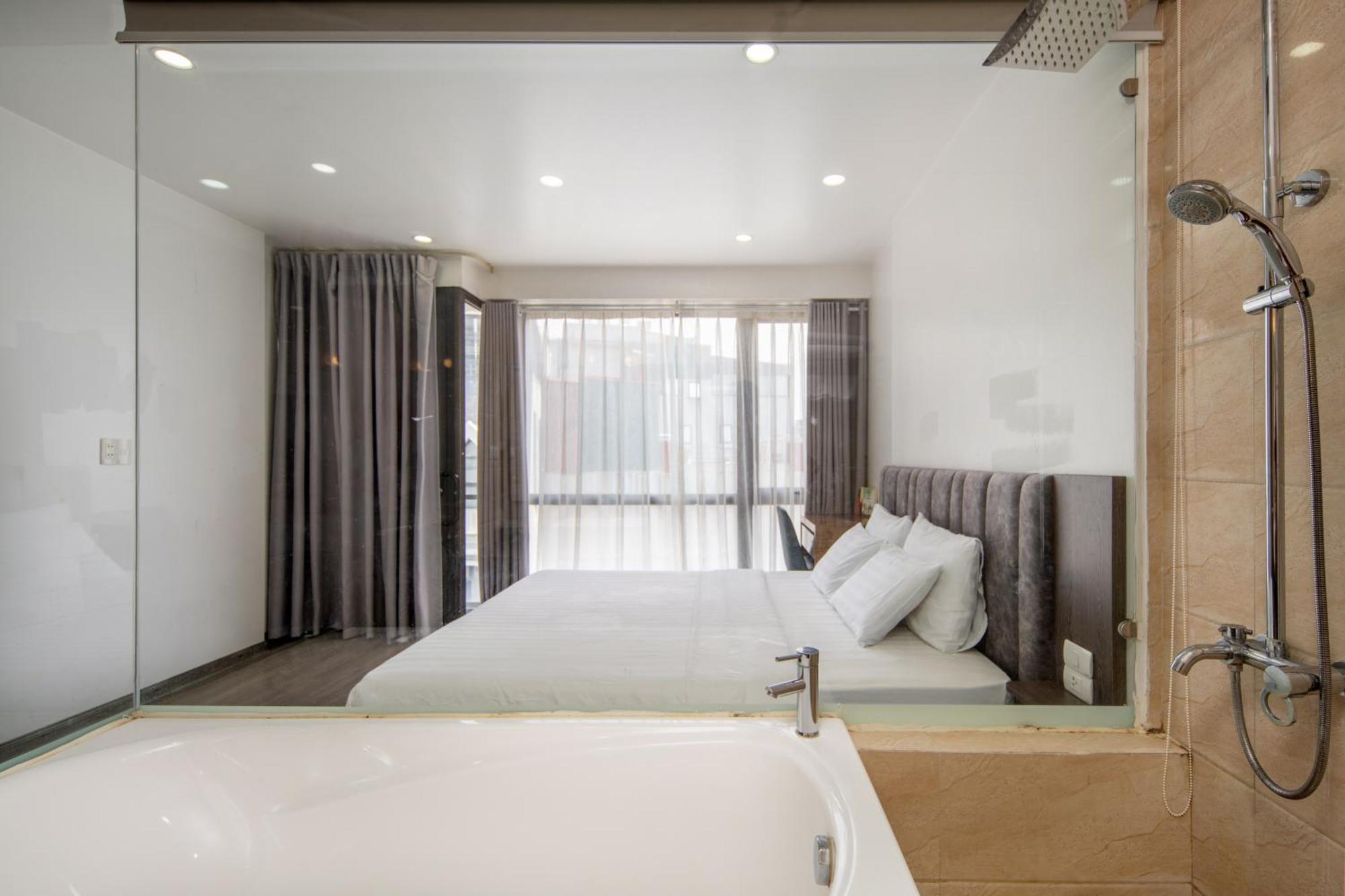 Granda Suites Hanoi Bagian luar foto